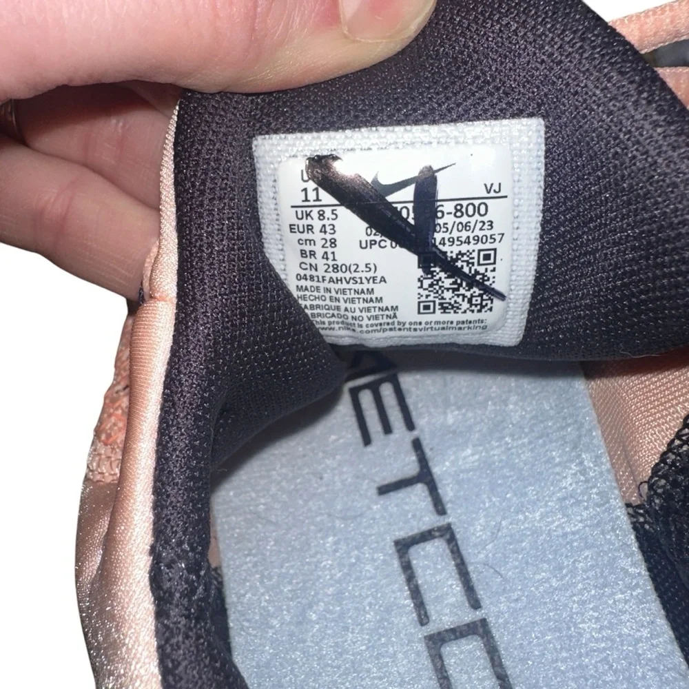 Nike Women's Free Metcon 4 Arctic Orange Training Shoes Sz 11 - Picture 9 of 10